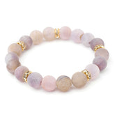 Dragon Agate Beaded Stretch Stacking Bracelet